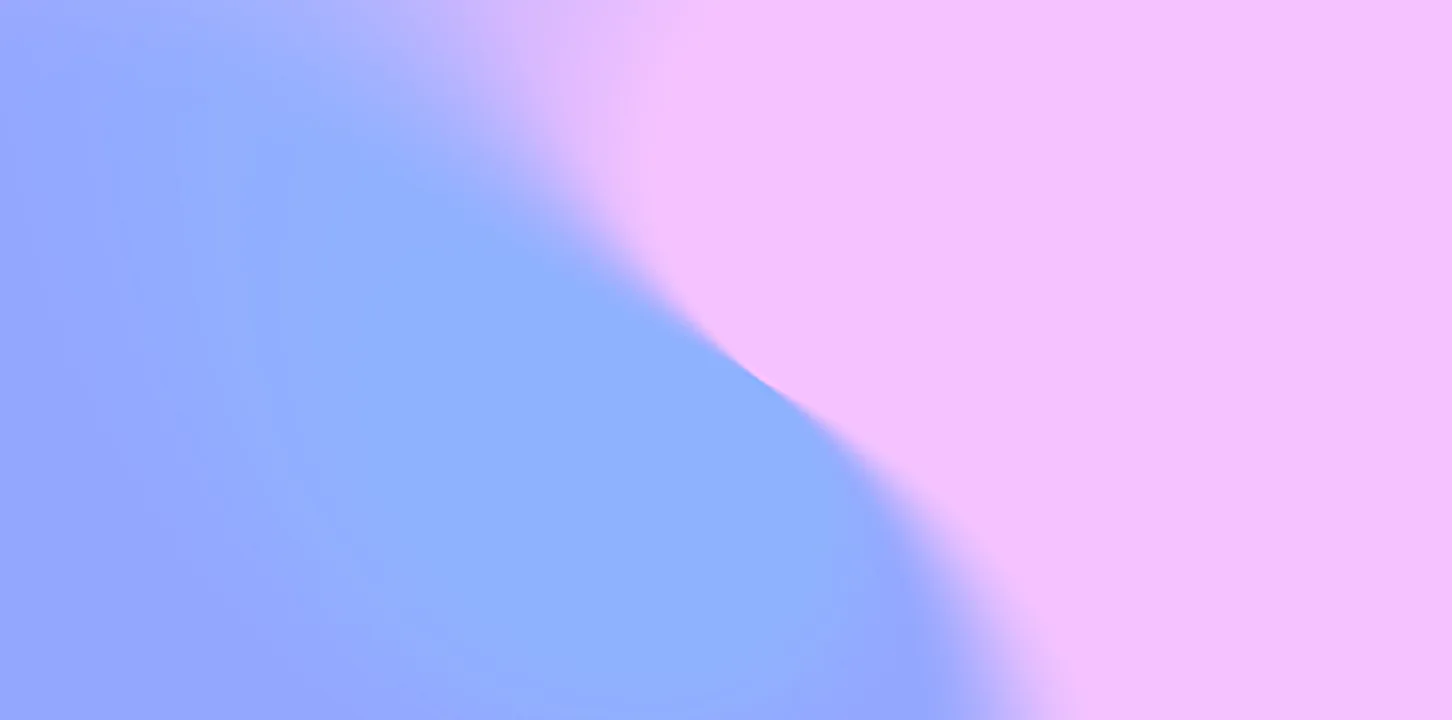 Pink and blue wave background