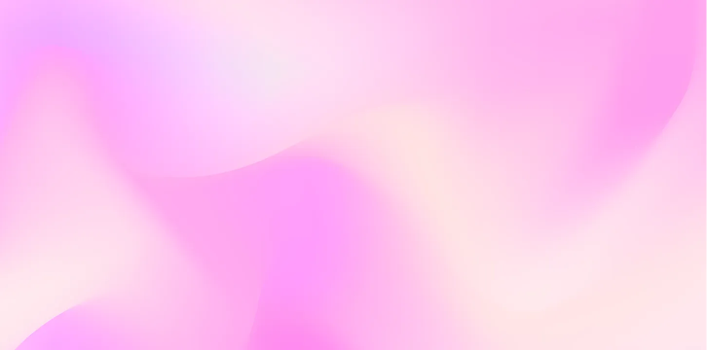 Soft pink glow background circle