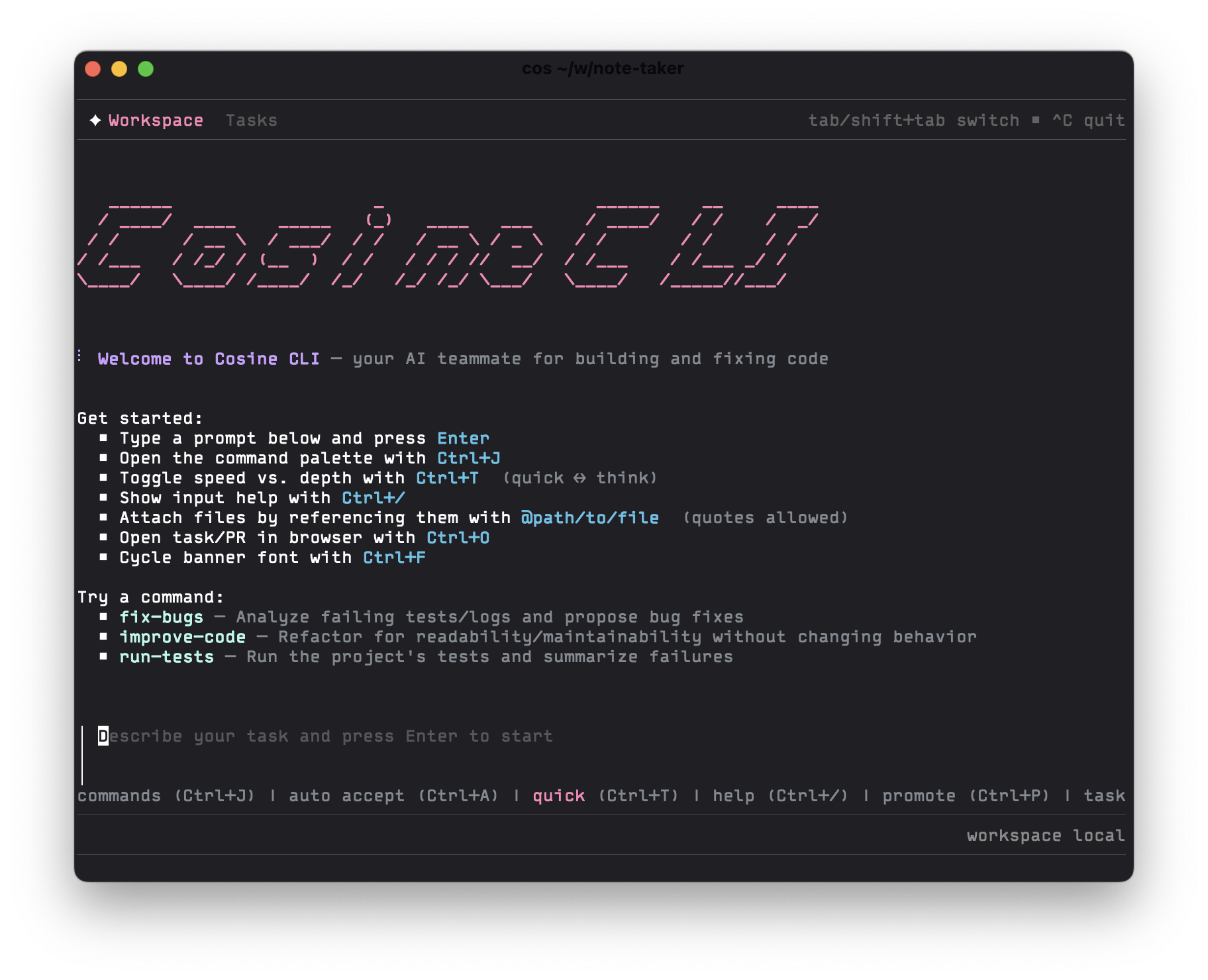Cosine CLI Designed for Teams at Scale