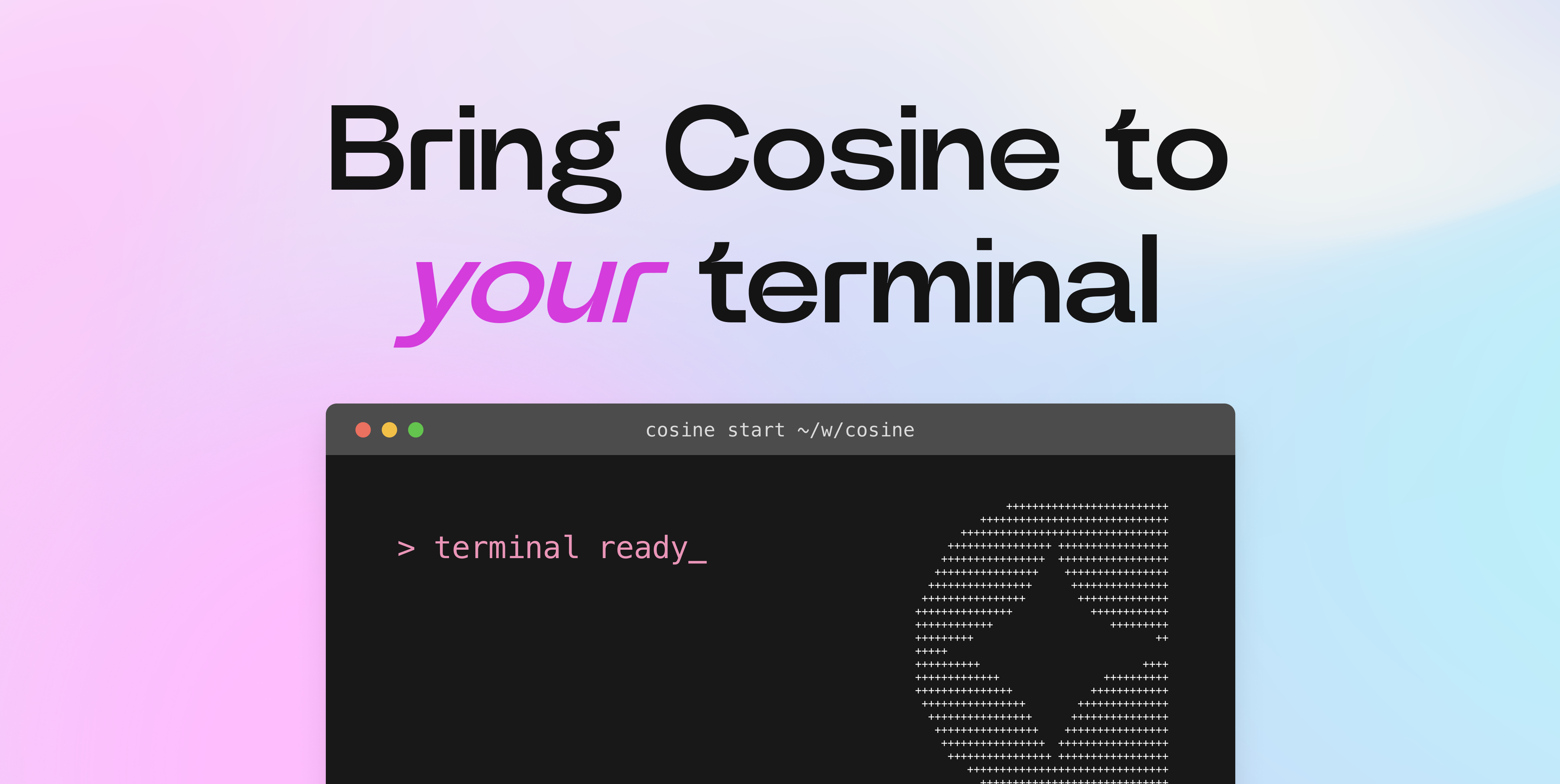 Cosine CLI 2.0.1 Update: Resume Sessions, Remote GUI Support, and Faster Startup cover image