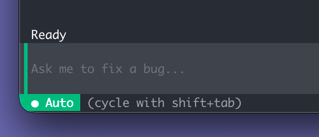 Cosine CLI terminal UI